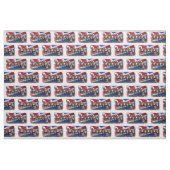 Astrid en IJslandse vlag Stof (Fat Quarter)