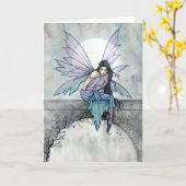 Astrid Fairy Kaart beroemd gemaakt door Molly Harr (Gele Bloem)