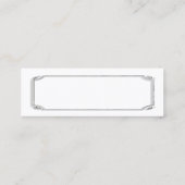 Astrid IJslandse paarden Mini Visitekaartje (Achterkant)