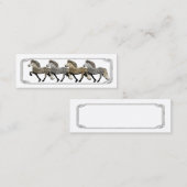 Astrid IJslandse paarden Mini Visitekaartje (Voorkant / Achterkant)