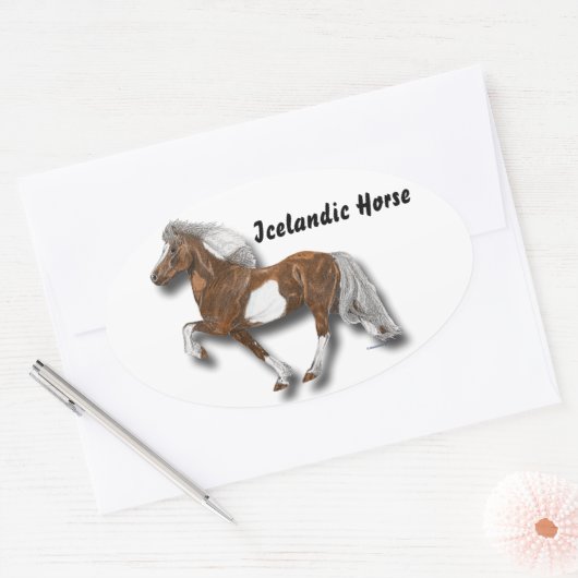 Astrid Ovale Sticker (Envelop)