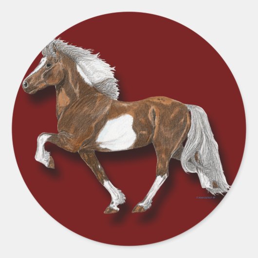 Astrid Ronde Sticker (Voorkant)