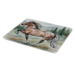 Astrid Tolting Icelandic watercolor Snijplank