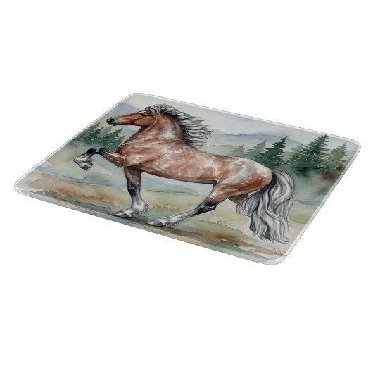 Astrid Tolting Icelandic watercolor Snijplank (Hoek)