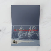 Astrid voor de Feestdagen Kaart (Binnen)