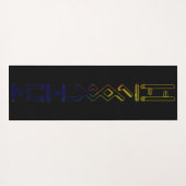 Astro 3 yogamat (Achterkant (horizontaal))