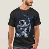 ASTRO ARCHER - Astronaut met pijl en boog T-shirt (Voorkant)