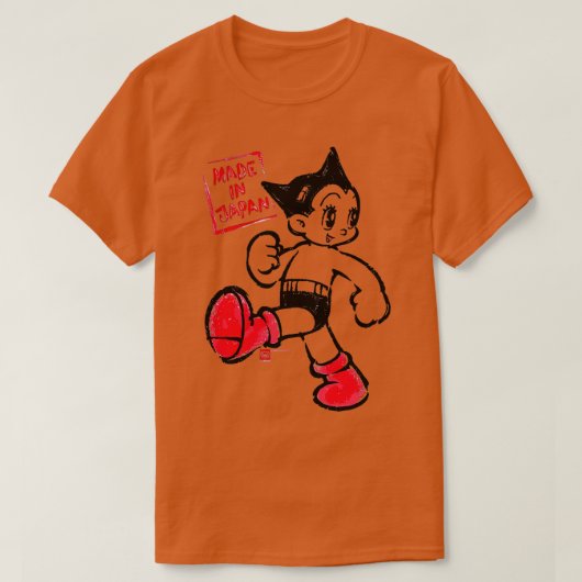 Astro Boy gemaakt in Japan T-shirt (Design voorkant)