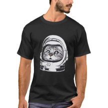 Astro Cat Unisex T-shirt | Space Age Cat T-shirt