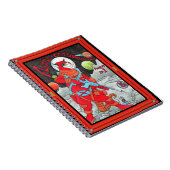 "Astro-Cats"-laptop Notitieboek (Rechterzijde)