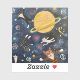 Astro Cats Sticker
