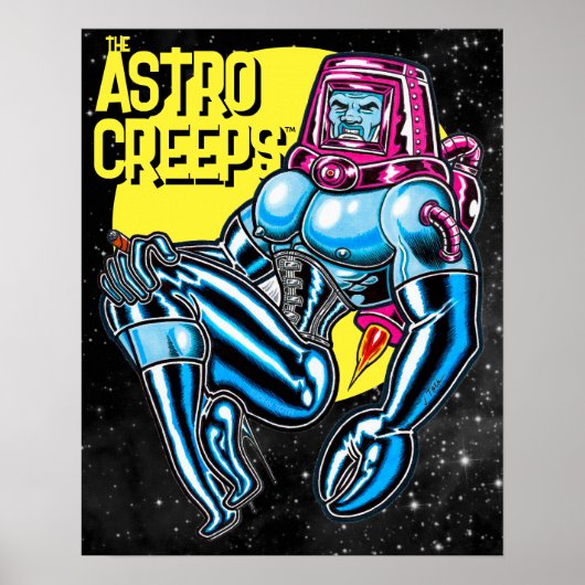Astro Creeps™: Brawniac™/Jet Pack Poster (Voorkant)