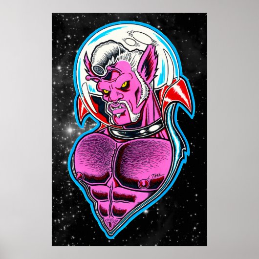 Astro-Creeps™/Brutus Bloodley™  Poster (Voorkant)