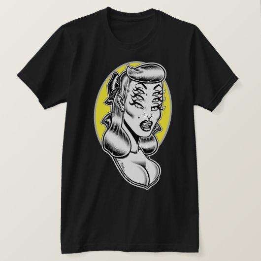 Astro-Creeps™/Candy La Vamp™ T-shirt (Design voorkant)