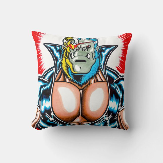 Astro Creeps™: Garganta™ Kussen (Voorkant)
