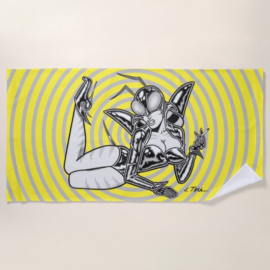 Astro Creeps™: Insectra™ Strandlaken (Voorkant)