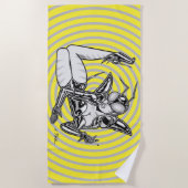 Astro Creeps™: Insectra™ Strandlaken (Voorkant)