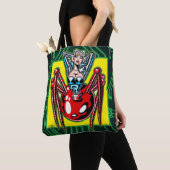 Astro Creeps™: Madam Mechanism™ Tote Bag (Dichtbij)