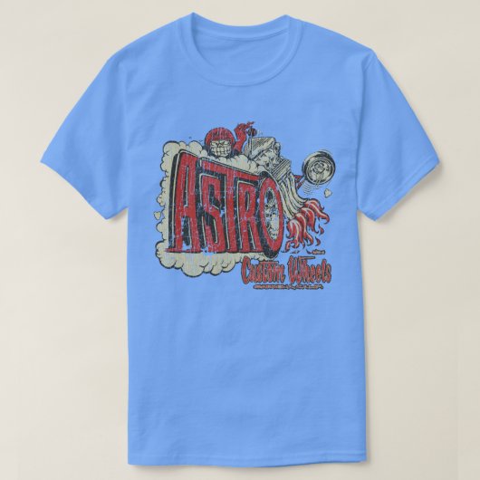 Astro Custom Wheels T-shirt (Design voorkant)