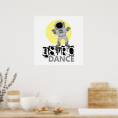 Astro Dance, Astronaut Poster (Keuken)