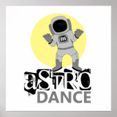 Astro Dance, Astronaut Poster (Voorkant)