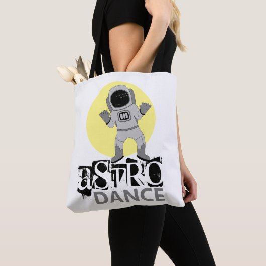Astro Dance, Astronaut Tote Bag (Dichtbij)