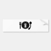 astro DJ Bumpersticker (Voorkant)