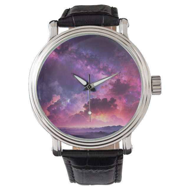 Astro Galaxy Horloge (Voorkant)