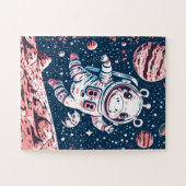 Astro Hippo Legpuzzel (Horizontaal)