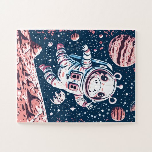 Astro Hippo Legpuzzel (Horizontaal)