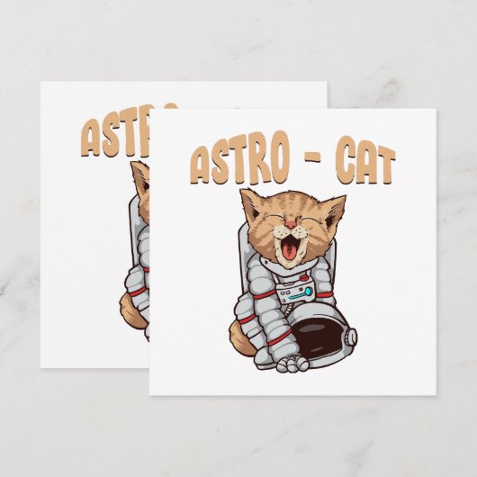 Astro Kat (Voorkant / Achterkant)