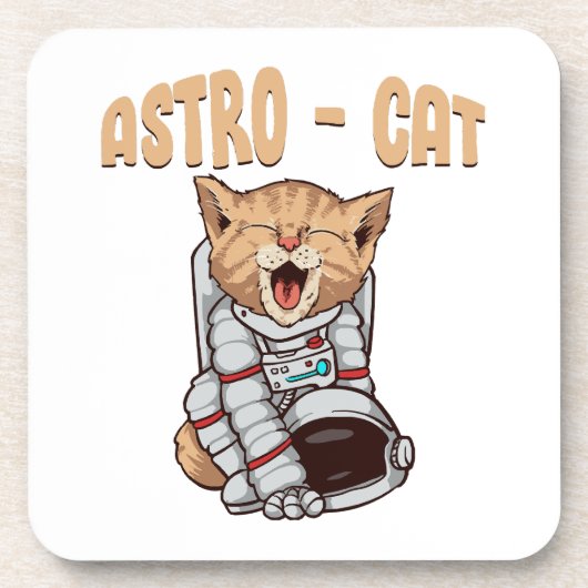 Astro Kat Bier Onderzetter (Voorkant)
