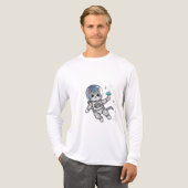 Astro-Kat Explorer Tri-Blend Shirt (Voorkant)