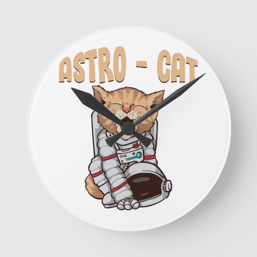 Astro Kat Ronde Klok (Voorkant)