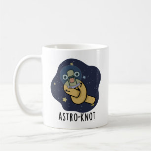 Astro-knoop Grappige astronaut woordspeling Koffiemok