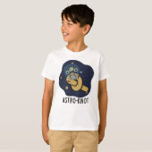 Astro-knot Funny Astronaut Pun  T-shirt (Voorkant volledig)