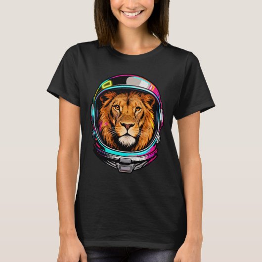 Astro Lion Color. T-shirt (Voorkant)