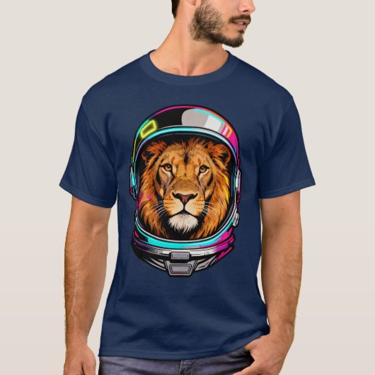 Astro Lion Color. T-shirt (Voorkant)