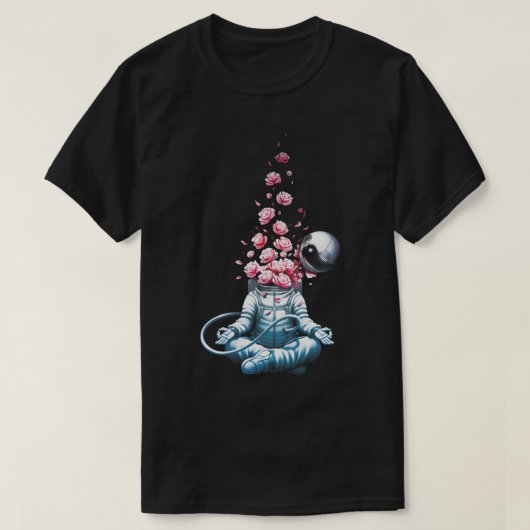 Astro Meditatie Rozen T-shirt (Design voorkant)