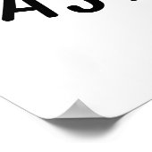 Astro-nut Grappige Nut Astronaut Pun Poster (Hoek)