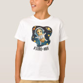 Astro-Nut Peanut, Astronaut Pun |  T-shirt (Voorkant)