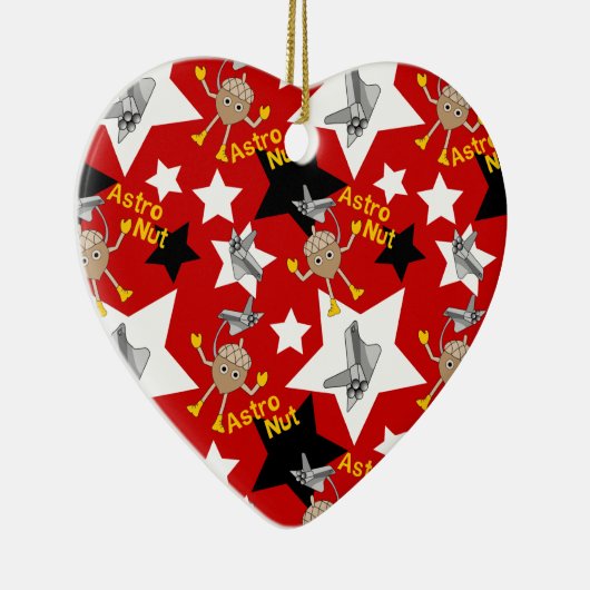 Astro Nut Stars Ornament (Rechts)