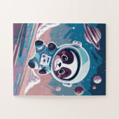 Astro Panda Legpuzzel (Horizontaal)