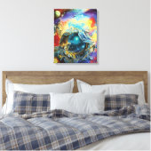 Astro Physics Canvas afdrukken (Insitu (Slaapkamer))