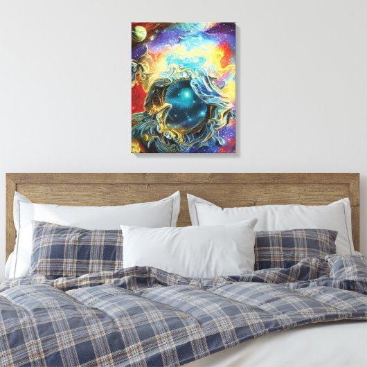 Astro Physics Canvas afdrukken (Insitu (Slaapkamer))