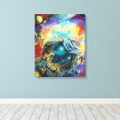 Astro Physics Canvas afdrukken (Insitu (Houten vloer))