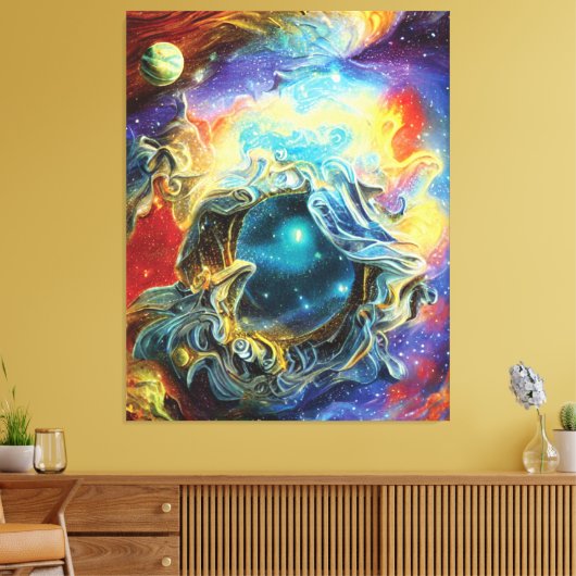 Astro Physics Canvas afdrukken (Insitu (Woonkamer))