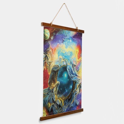 Astro Physics Wall Tapestry Hangend Wandkleed (Gebogen)