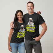 Astro Pug - Ruimte Astronaut Pug - Grappig Pug Cad T-shirt (Unisex)