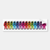 Astro Rainbow Bumpersticker (Voorkant)
